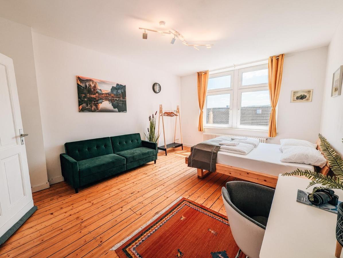 4-Schlafzimmer-Terrassensuite Oasis - Workspace Em-Apartments Deutschland บีเลอเฟล์ด ภายนอก รูปภาพ